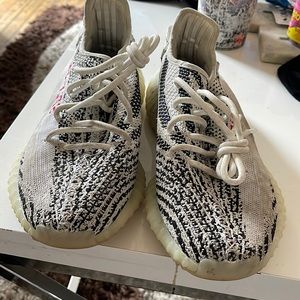 Yeezy zebra print